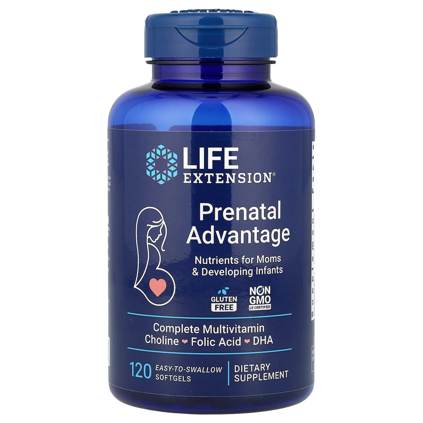 Life Extension, Prenatal Advantage, 120 Easy-To-Swallow Softgels - Image 1