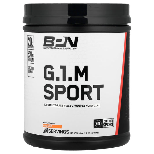 BPN G.1.M Sport Endurance Formula - Orange, 1 lb 5.4 oz (608 g) - Image 1