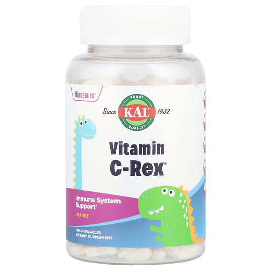 KAL Vitamin C-Rex for Kids - Immune Support & Healthy Bones - Image 1