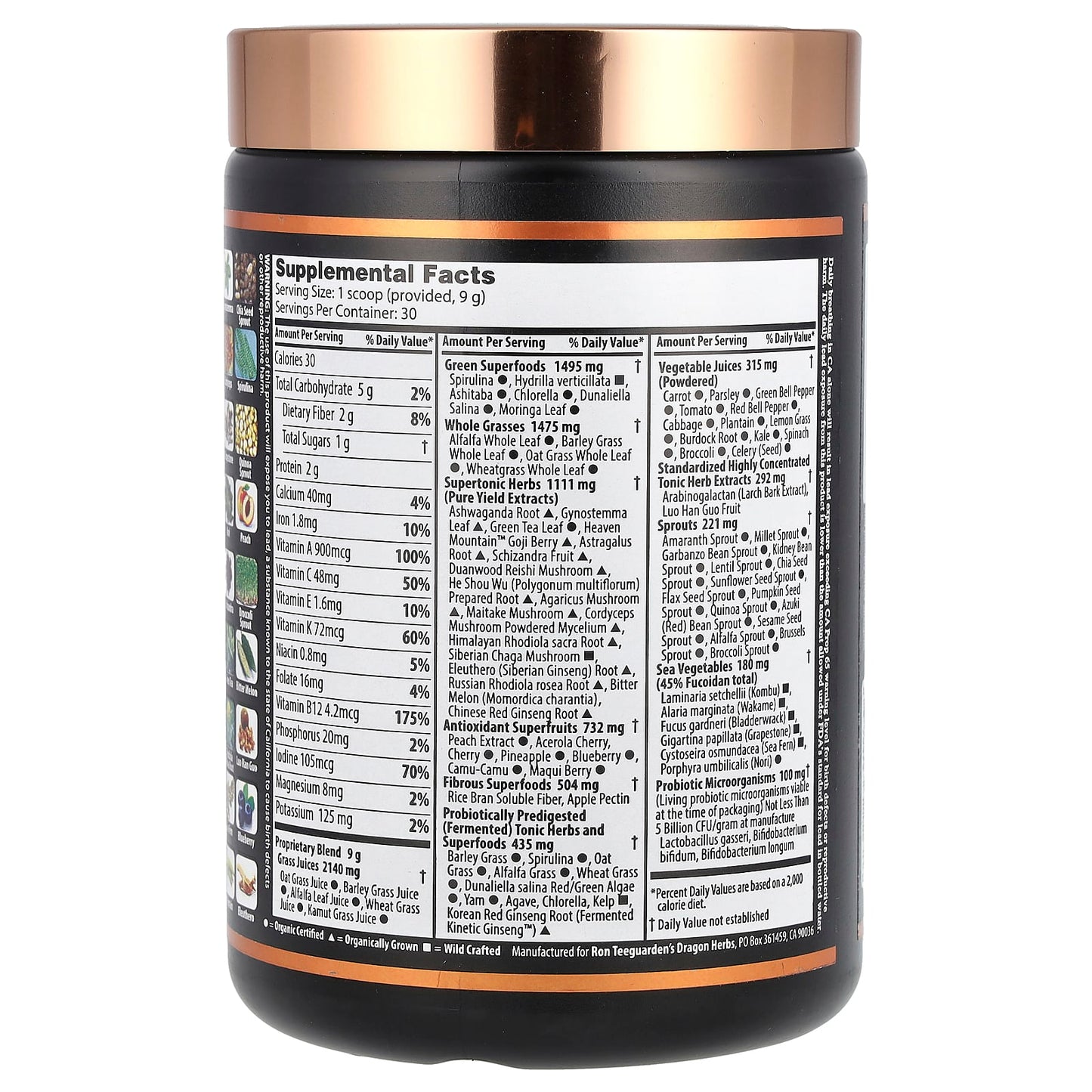 Dragon Herbs Tonic Alchemy Superfood Blend for Radiant Health - Image 2