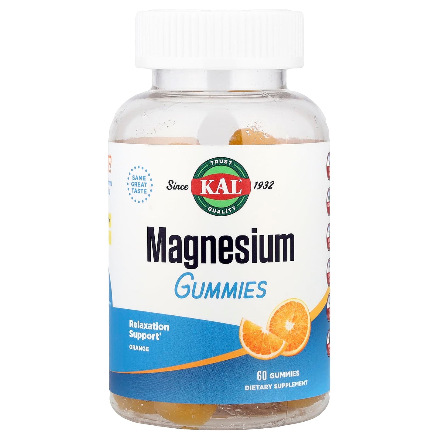 KAL Magnesium Citrate Gummies for Relaxation and Energy Support - Image 1