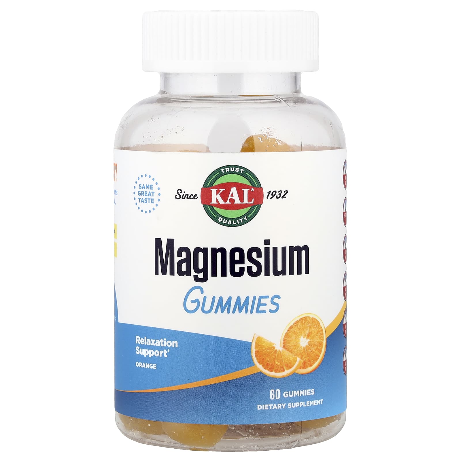 KAL Magnesium Citrate Gummies for Relaxation and Energy Support - Image 1