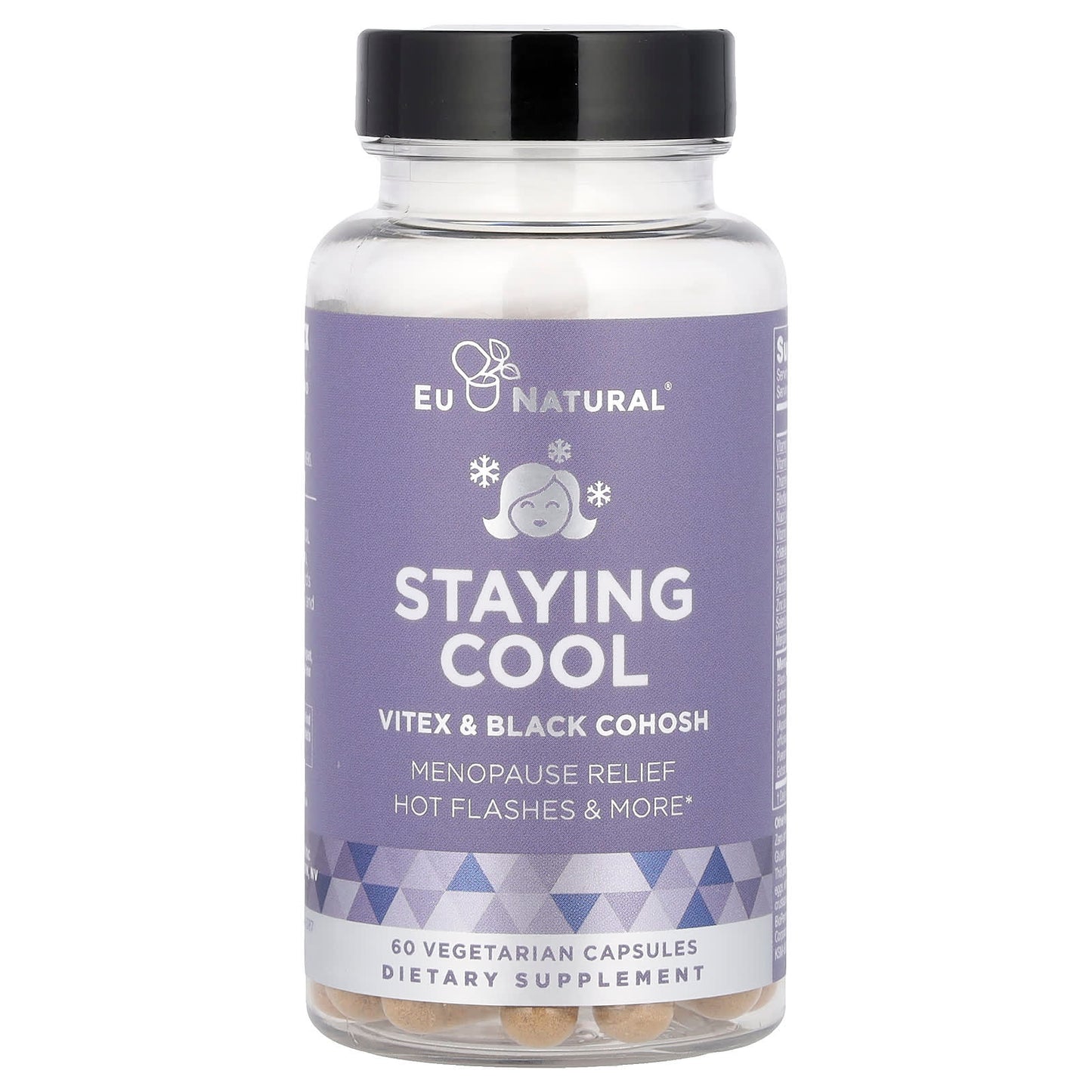 Menopause Relief with Eu Natural's Staying Cool - 60 Capsules - Image 1