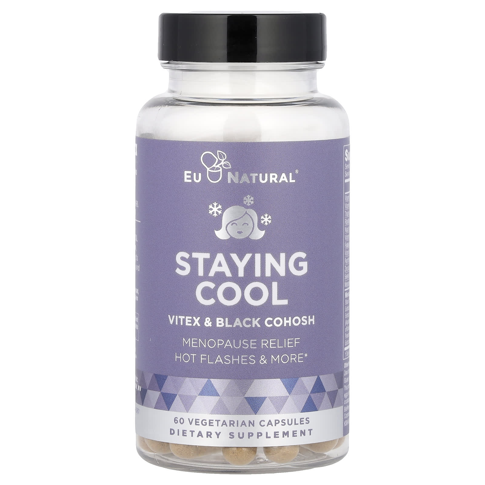 Menopause Relief with Eu Natural's Staying Cool - 60 Capsules - Image 1