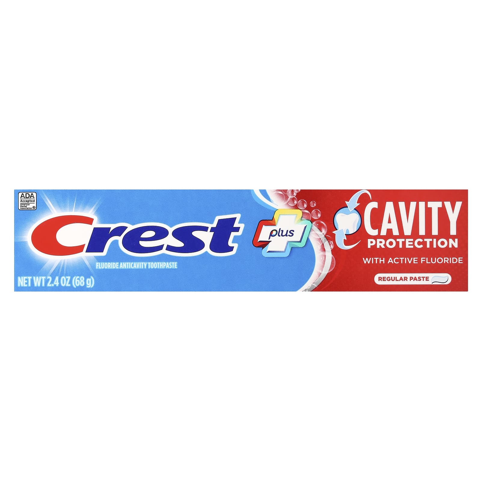 Crest Cavity Protection Fluoride Toothpaste, 2.4 oz, ADA Accepted - Image 2
