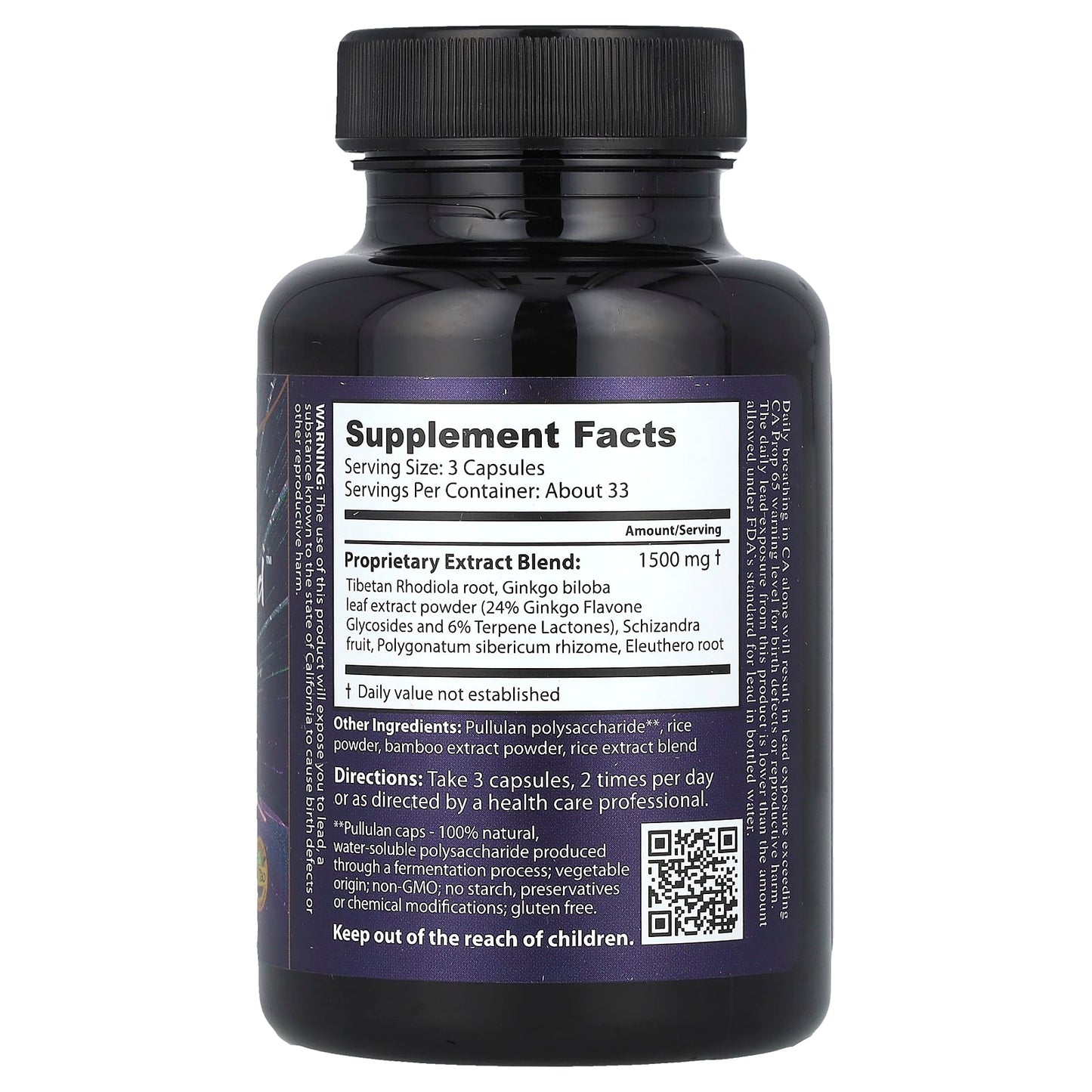 Boost Mental Power with Dragon Herbs Diamond Mind - 100 Capsules - Image 2