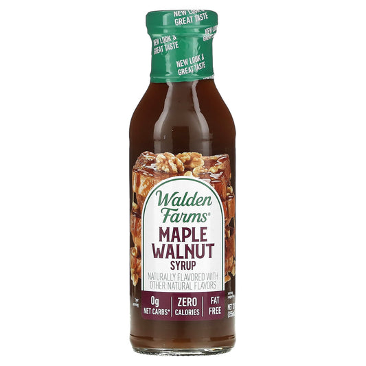 Walden Farms, Maple Walnut Syrup, 12 fl oz (355 ml) - Image 1