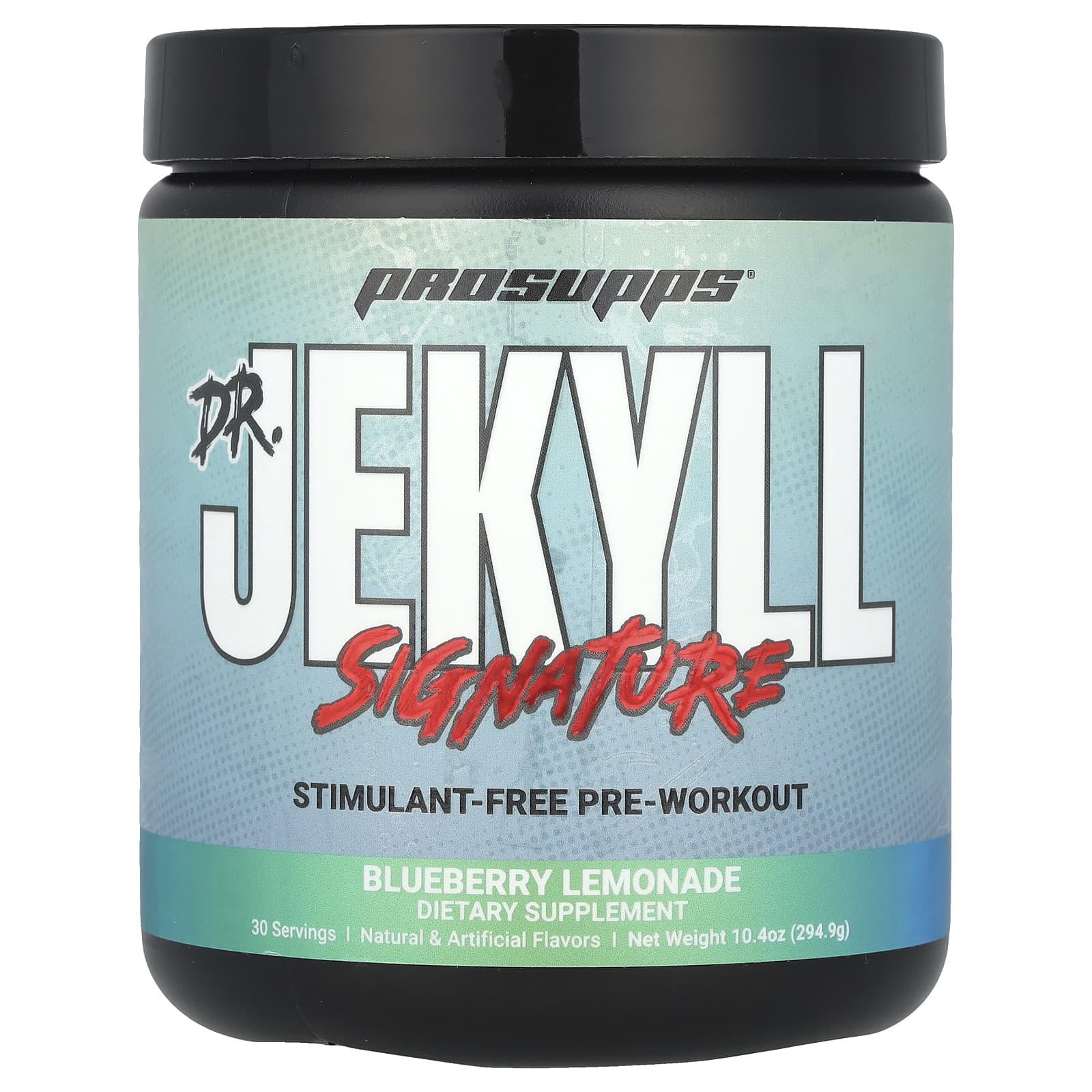 ProSupps, Dr. Jekyll Signature, Stimulant-Free Pre-Workout, Blueberry Lemonade, 10.4 oz (294.9 g) - Image 1