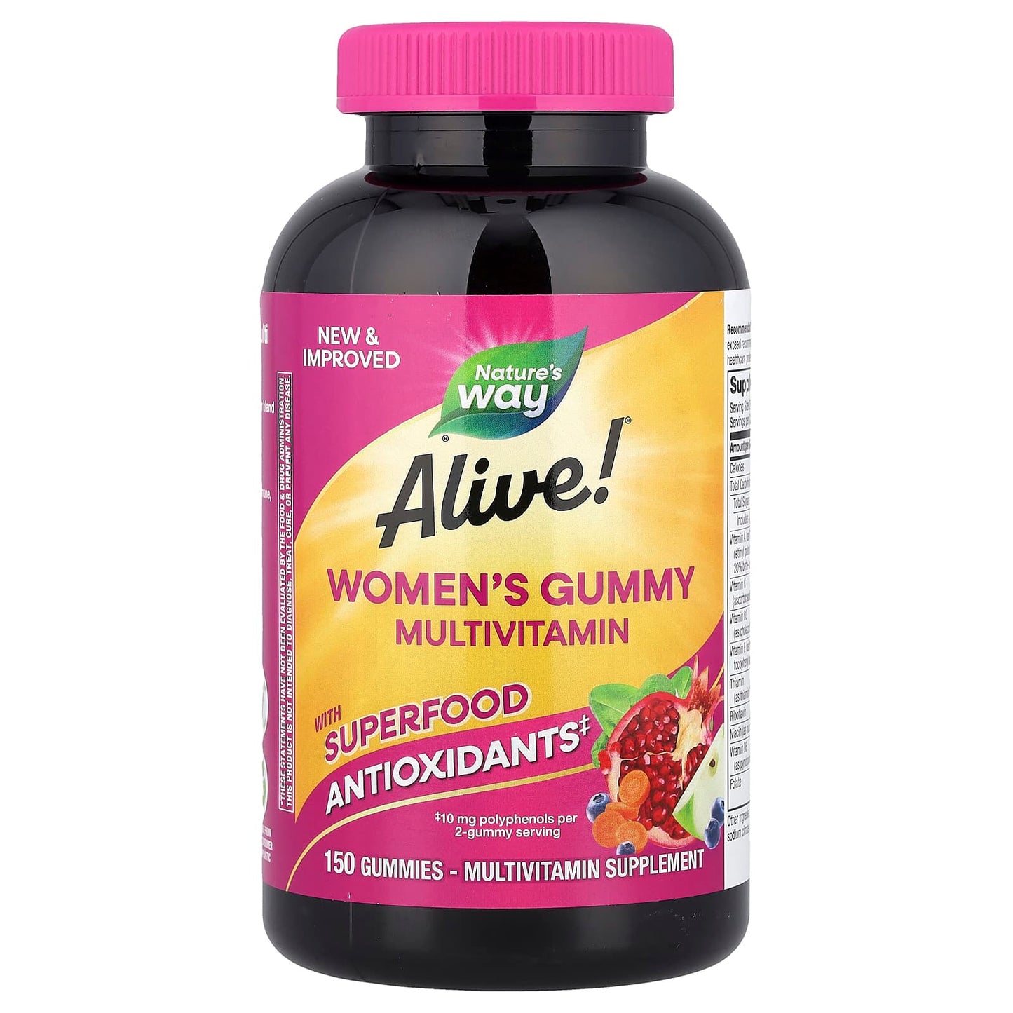 Nature's Way, Alive!® Women's Gummy Multivitamin, Mixed Berry, 150 Gummies - Image 1