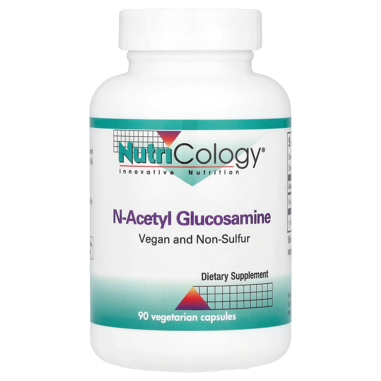 Nutricology, N-Acetyl Glucosamine, 500 mg , 90 Vegetarian Capsules - Image 1