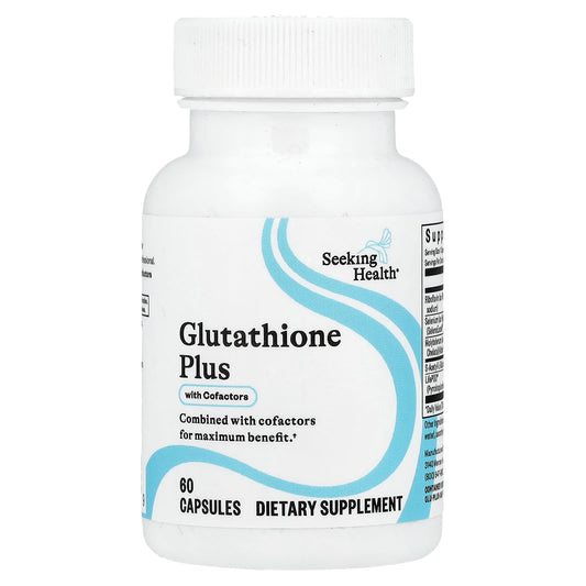 Seeking Health, Glutathione Plus With CoFactors, 60 Capsules - Image 1