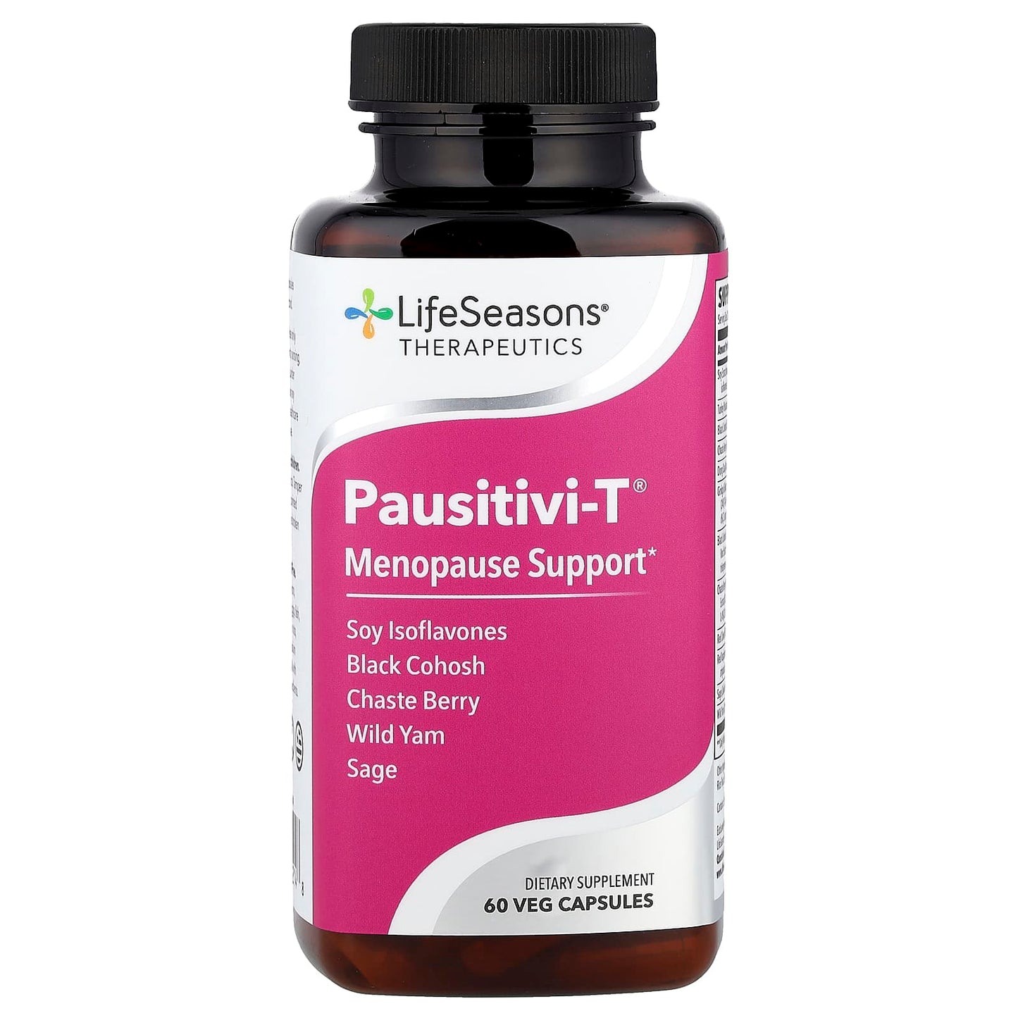 LifeSeasons, Pausitivi-T®, Menopause Support, 60 Veg Capsules - Image 1