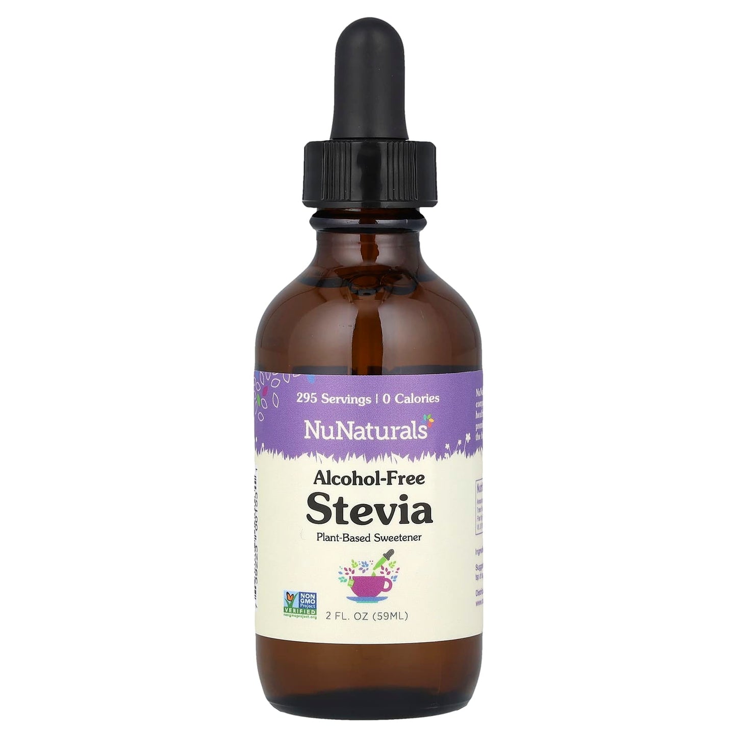 NuNaturals, Stevia, Alcohol-Free , 2 fl oz (59 ml) - Image 1