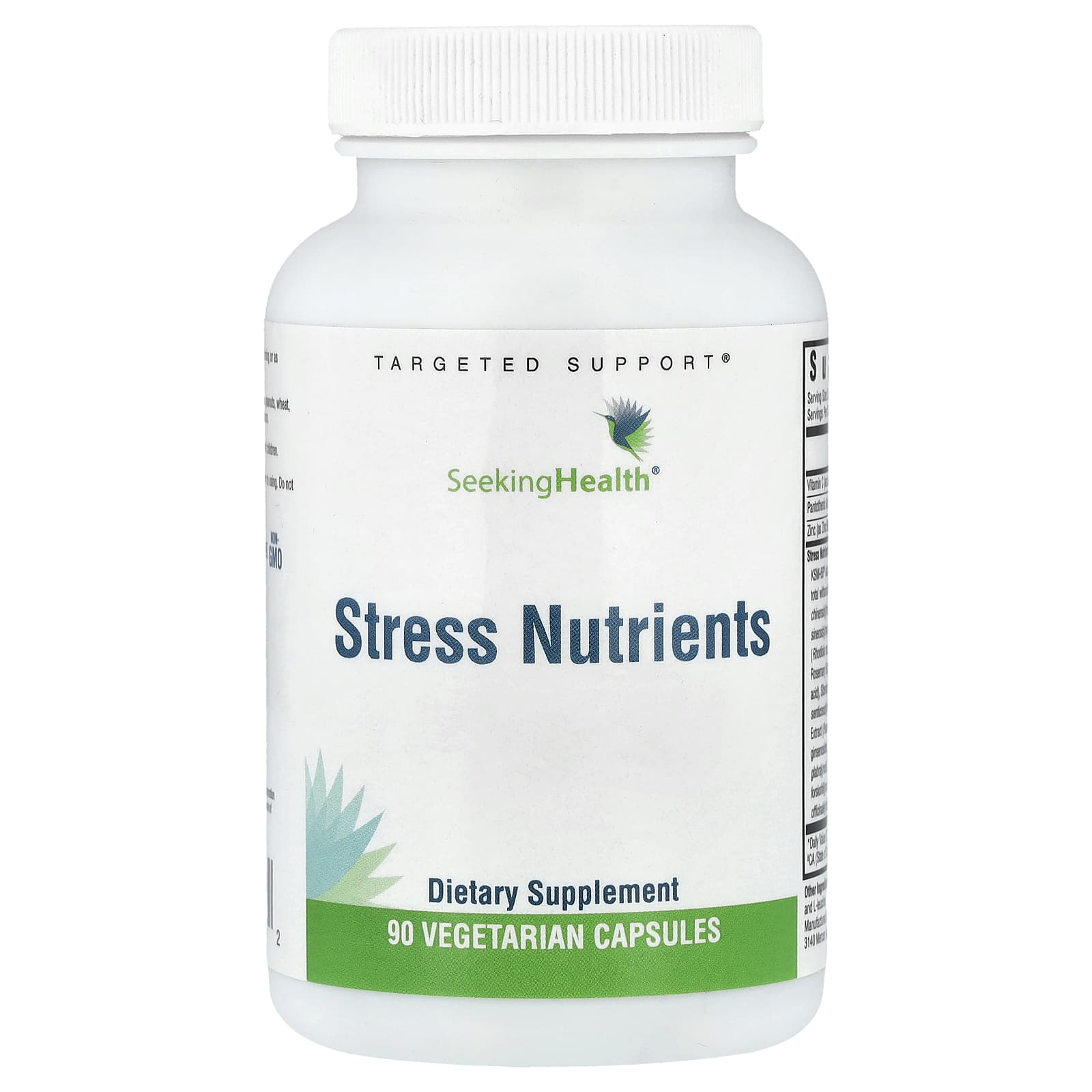 Seeking Health, Stress Nutrients, 90 Vegetarian Capsules - Image 1