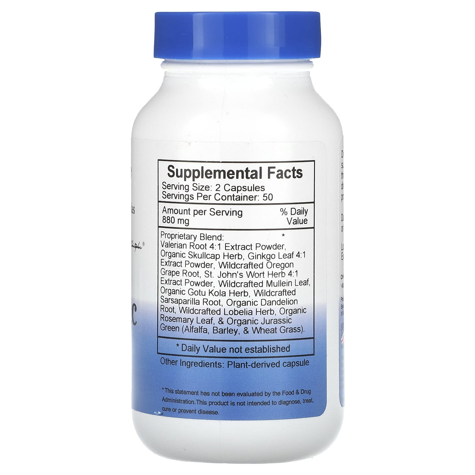 Natural Mental Clarity Formula by Christopher's Original Formulas, 100 Caps - Image 2