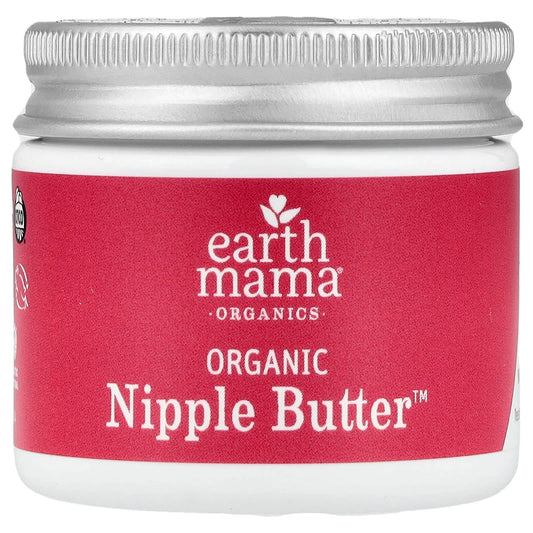 Organic Nipple Butter by Earth Mama - Soothing Balm for Breastfeeding - Image 1