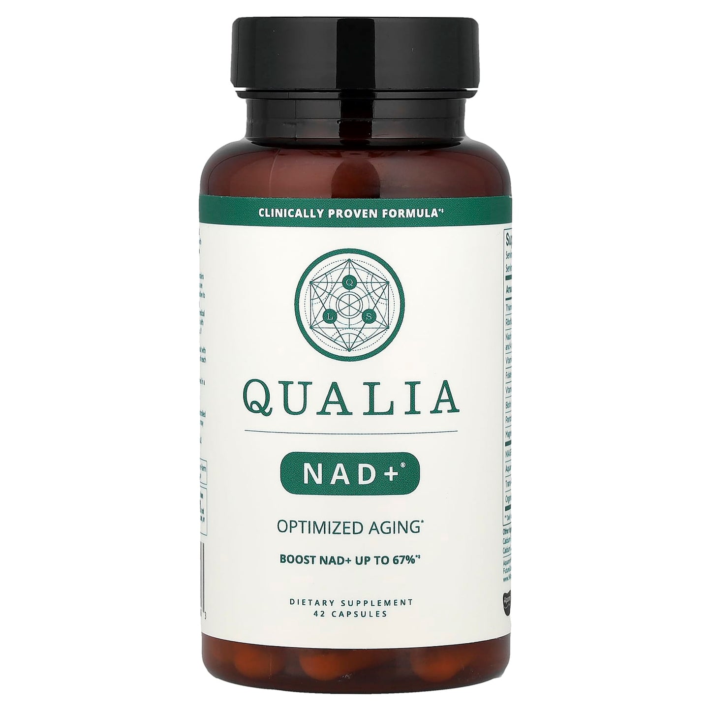 Qualia, NAD+®, 42 Capsules - Image 1