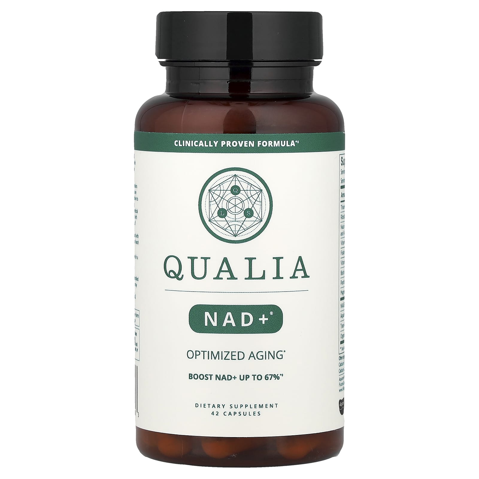 Qualia, NAD+®, 42 Capsules - Image 1