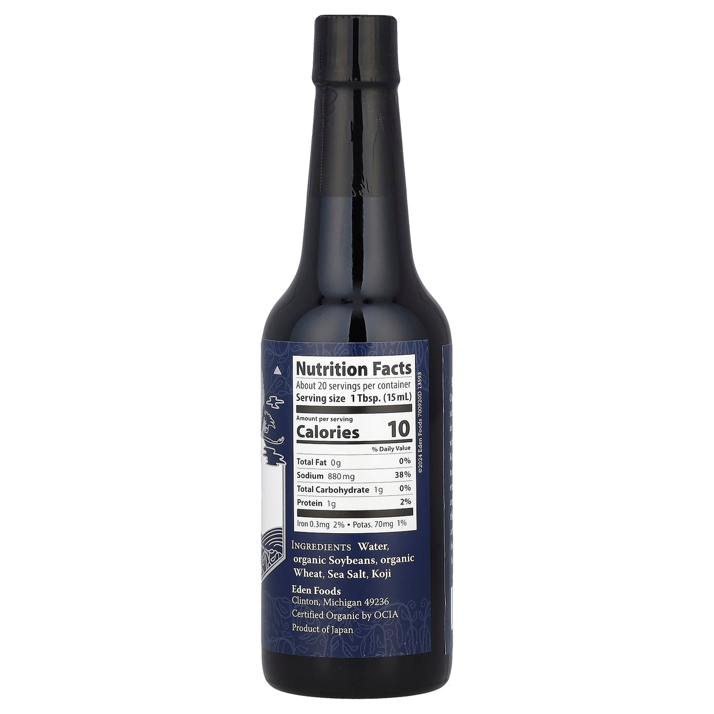 Certified Organic Japanese Shoyu Soy Sauce, 10 fl oz - Image 2