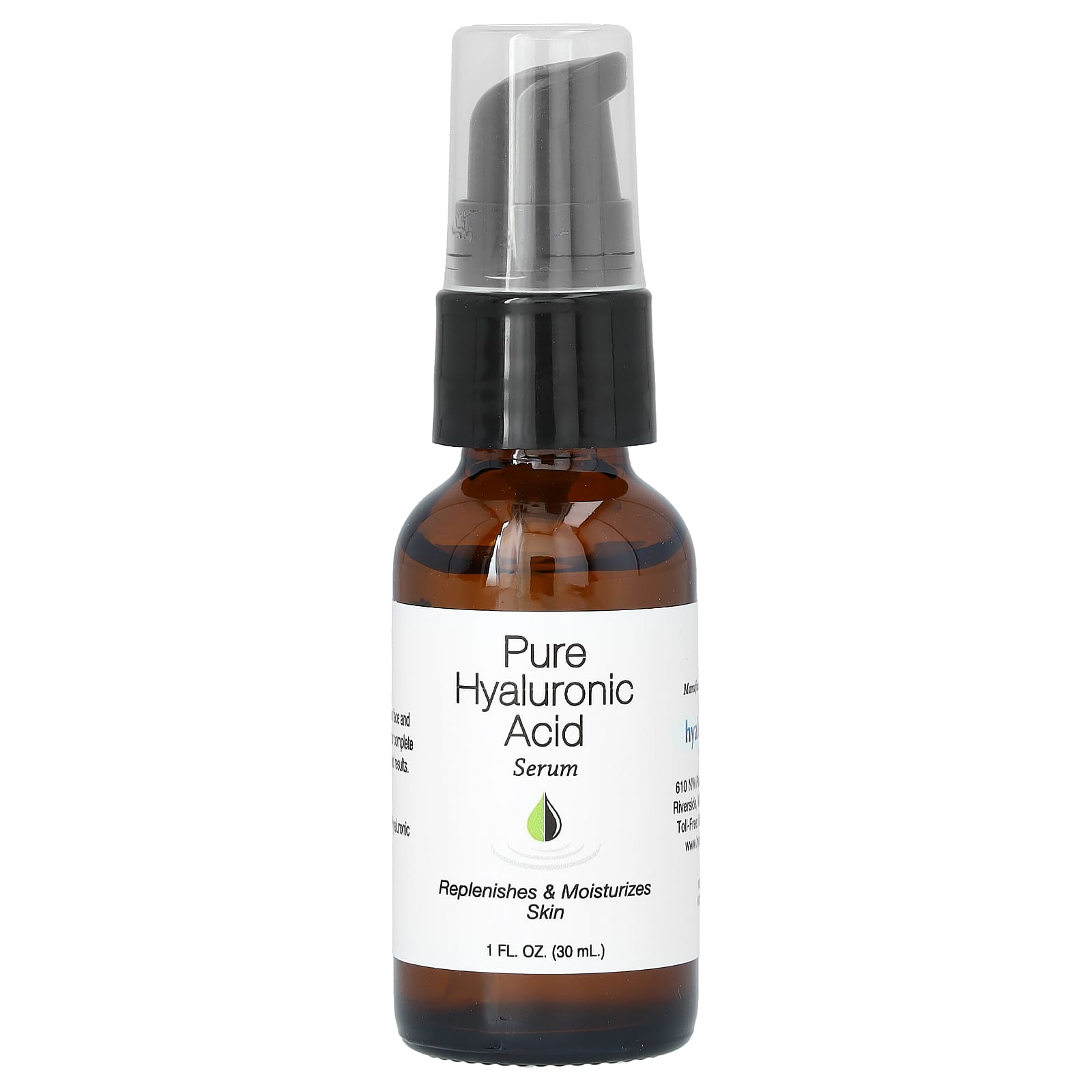 Hyalogic Hyaluronic Acid Serum for Radiant Skin - 1 fl oz (30 ml) - Image 1