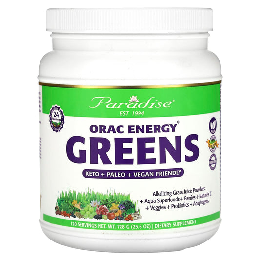 Paradise Herbs, ORAC Energy Greens, 25.6 oz (728 g) - Image 1