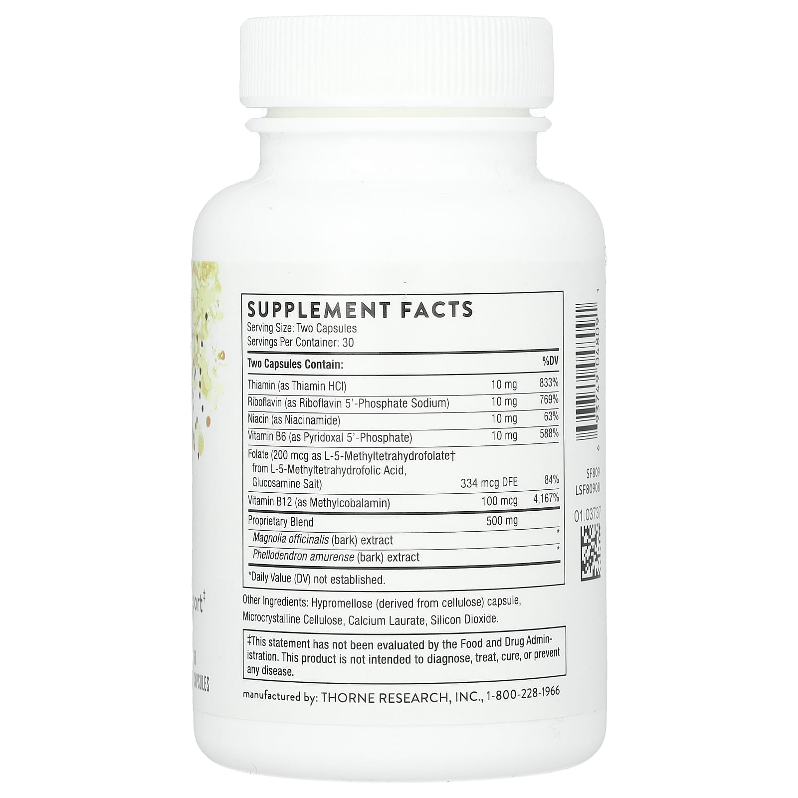 Thorne, Craving and Stress Support, 60 Capsules - Image 2