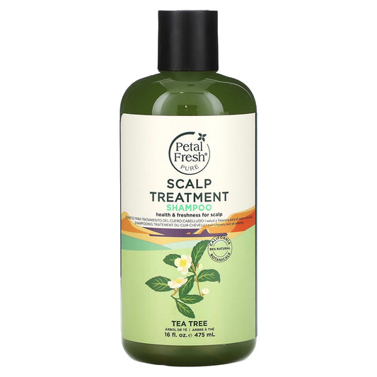 Petal Fresh, Scalp Treatment Shampoo, Tea Tree, 16 fl oz (475 ml) - Image 1