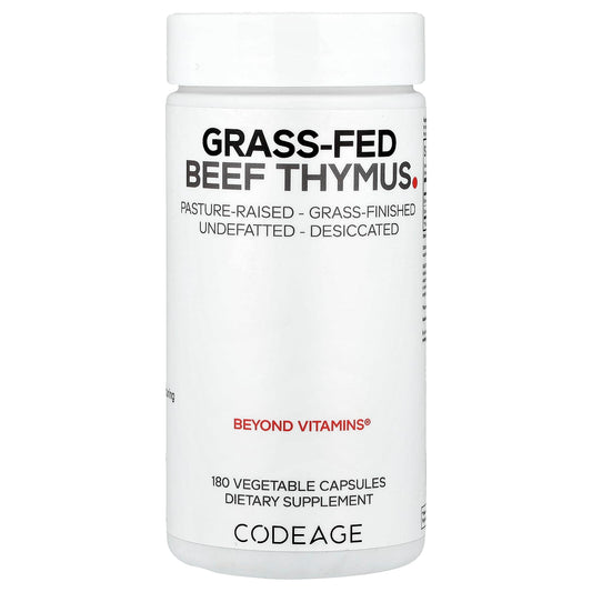 Grass Fed Beef Thymus Supplement by CodeAge - Boost Immune System - Image 1