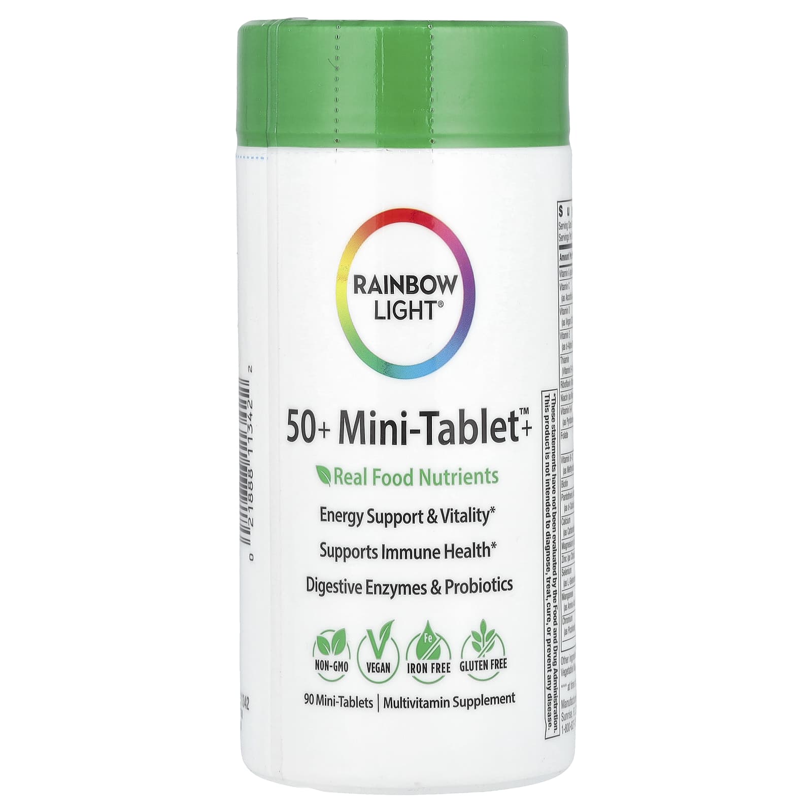 Rainbow Light, 50+ Mini Tablet™+, 90 Mini-Tablets - Image 1