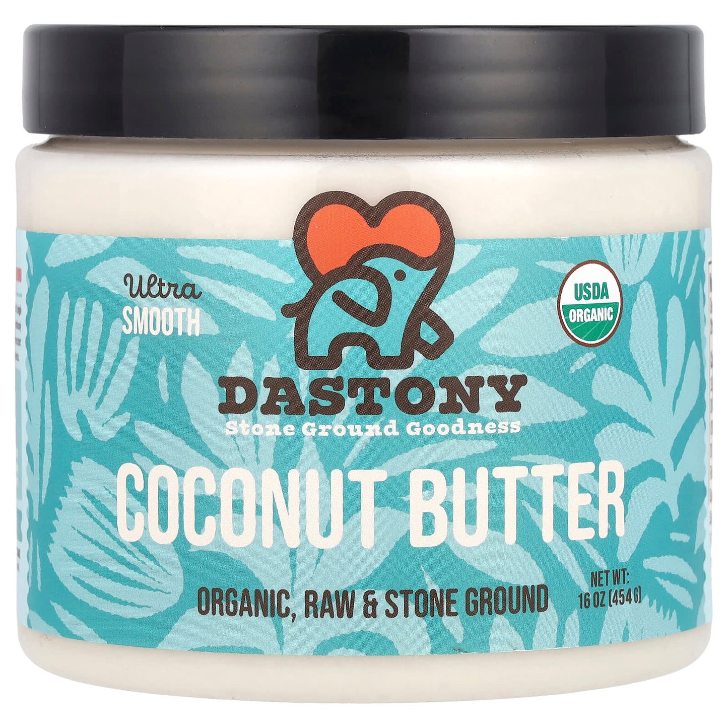 Ultra Smooth USDA Organic Coconut Butter by Dastony - 16 oz - Image 1