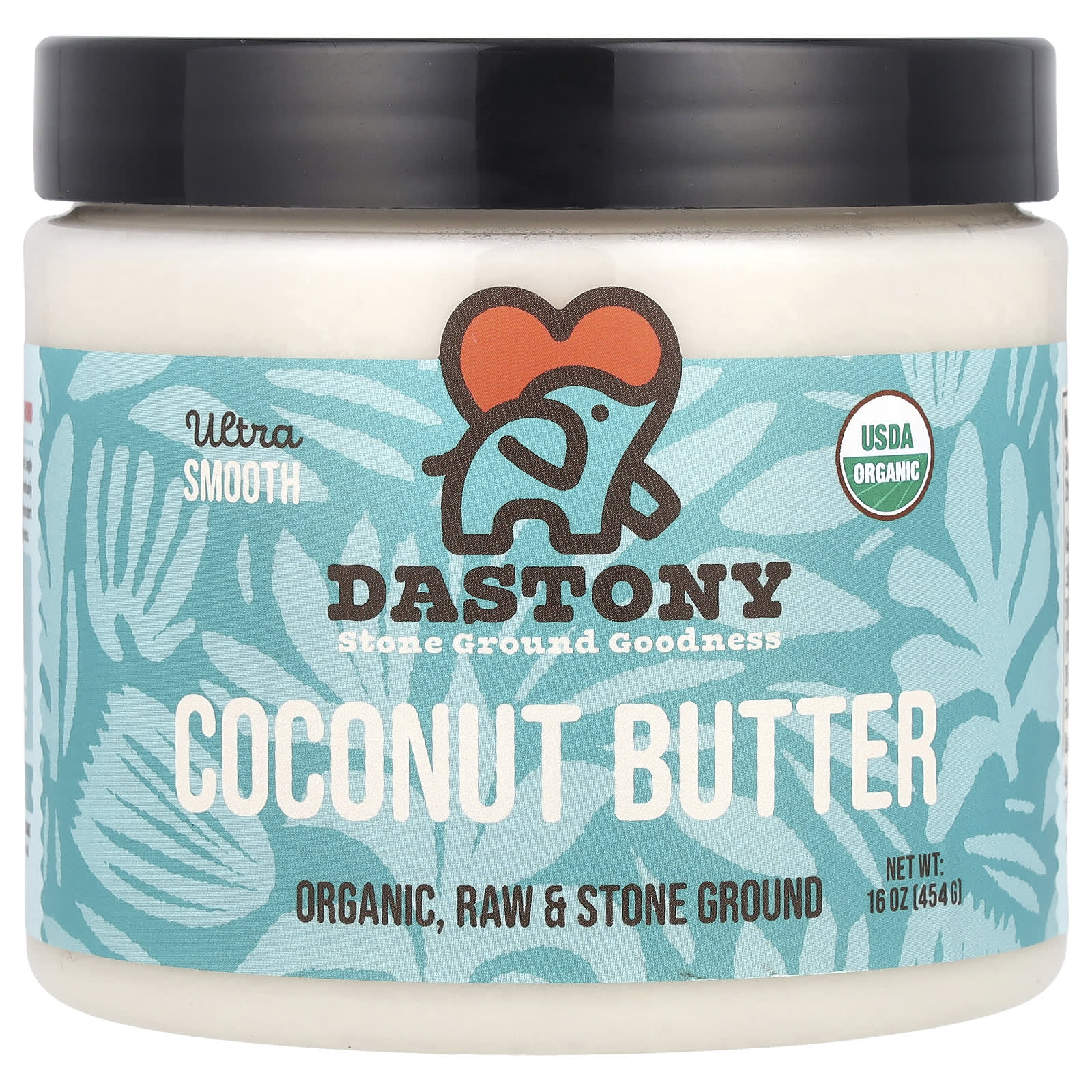 Ultra Smooth USDA Organic Coconut Butter by Dastony - 16 oz - Image 1