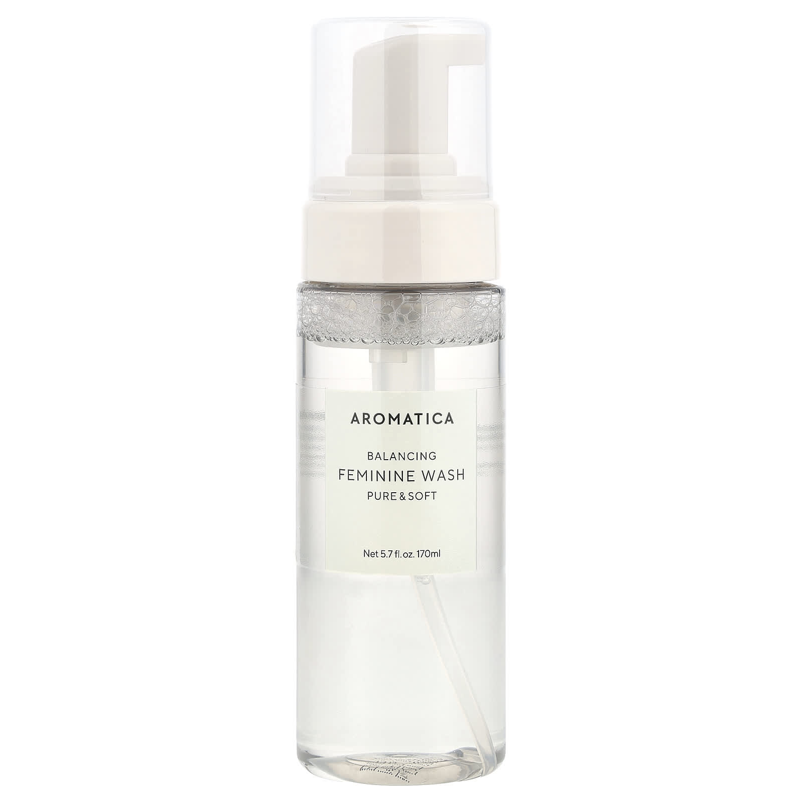 Aromatica Pure & Soft Feminine Wash, Natural Intimate Cleanser, 5.7 fl oz - Image 1
