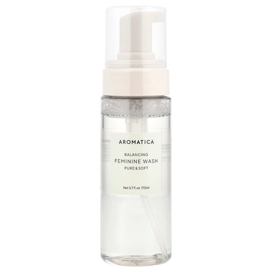 Aromatica Pure & Soft Feminine Wash, Natural Intimate Cleanser, 5.7 fl oz - Image 1