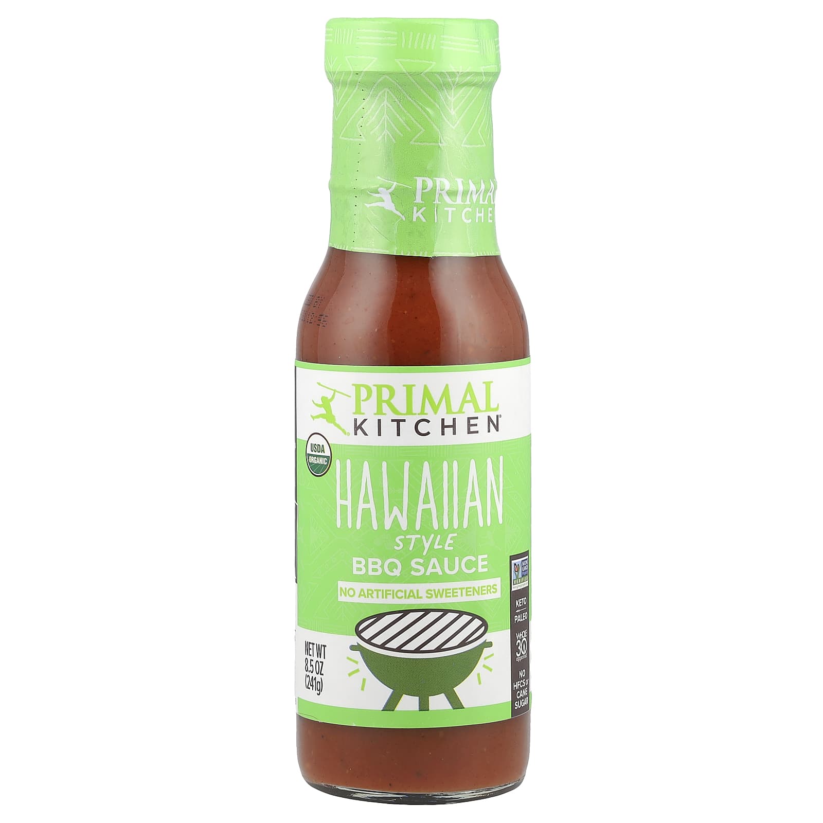 Primal Kitchen, Hawaiian Style BBQ Sauce, 8.5 oz (241 g) - Image 1