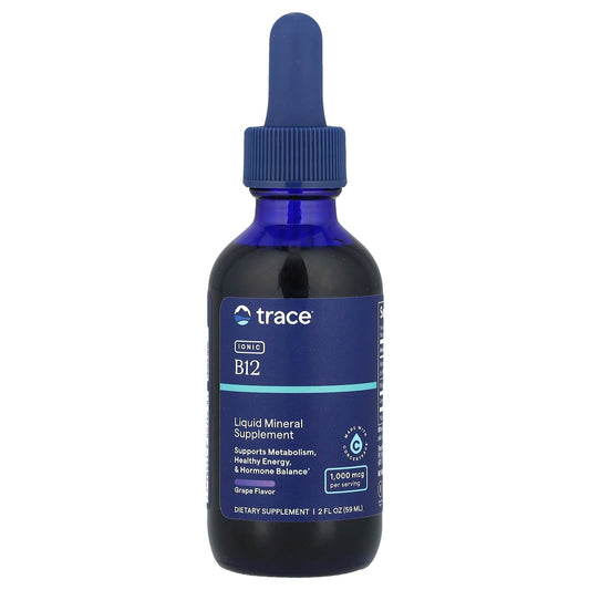 Trace, Ionic B12, Grape, 2 fl oz (59 ml) - Image 1
