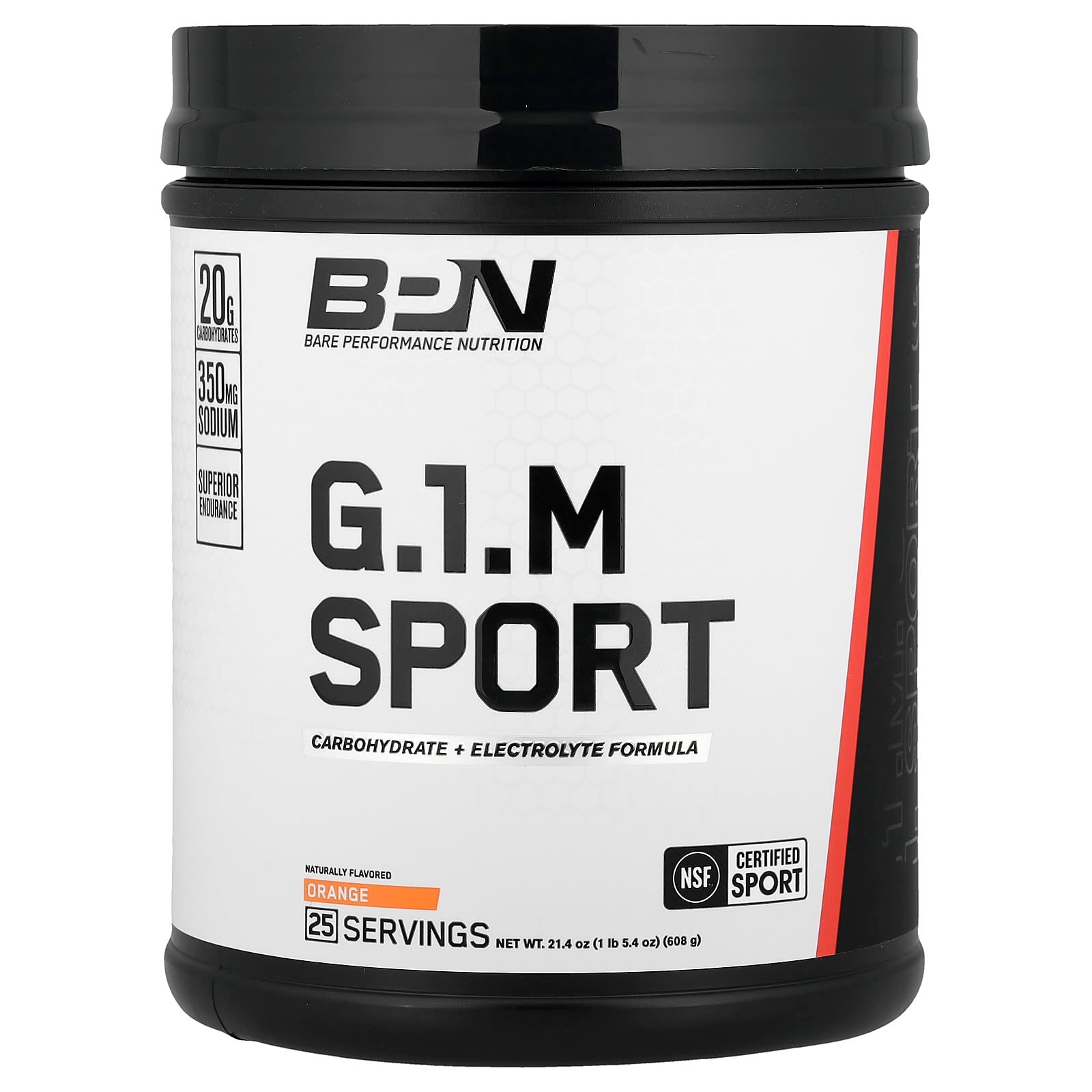 BPN G.1.M Sport Endurance Formula - Orange, 1 lb 5.4 oz (608 g) - Image 1
