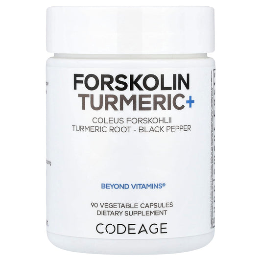 Codeage Forskolin Turmeric+ | Boost Metabolism & Anti-Inflammatory - Image 1