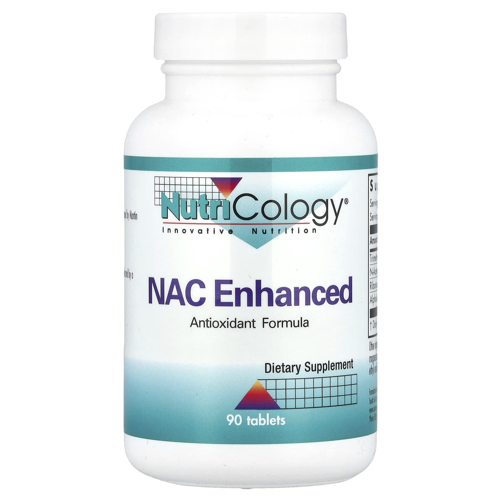 Nutricology, NAC Enhanced, 90 Tablets - Image 1
