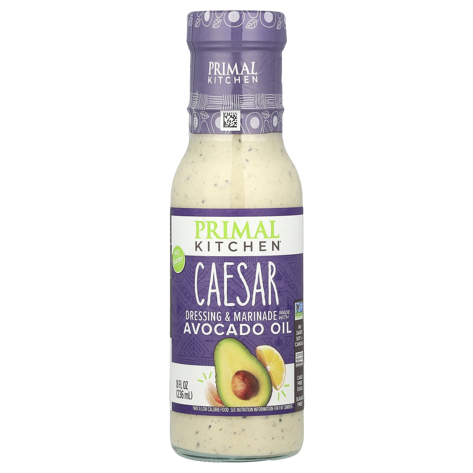 Primal Kitchen, Dressing & Marinade Made with Avocado Oil, Caesar, 8 fl oz (236 ml) - Image 1