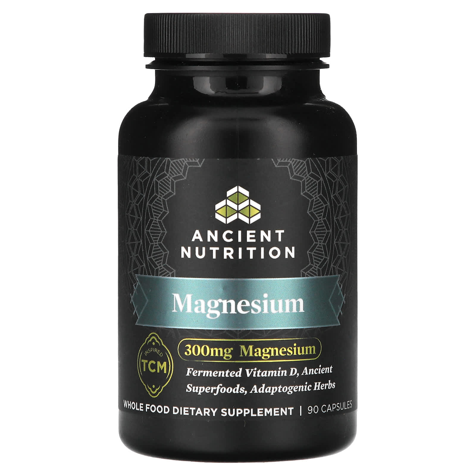 Ancient Nutrition Magnesium Supplement - 90 Fermented Capsules - Image 1