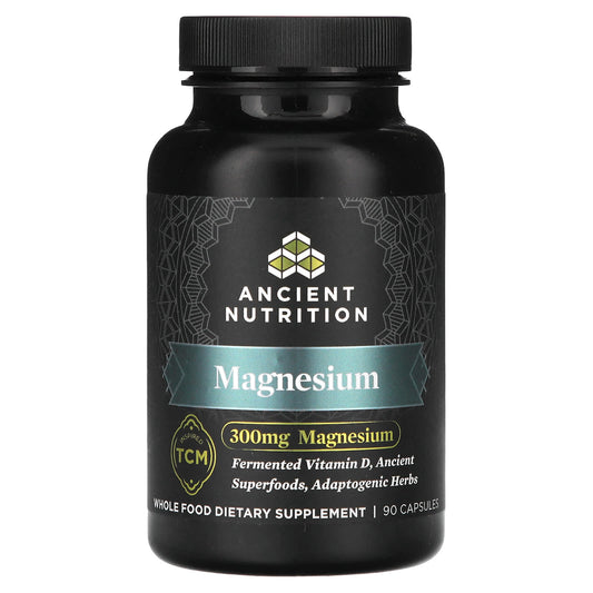 Ancient Nutrition Magnesium Supplement - 90 Fermented Capsules - Image 1