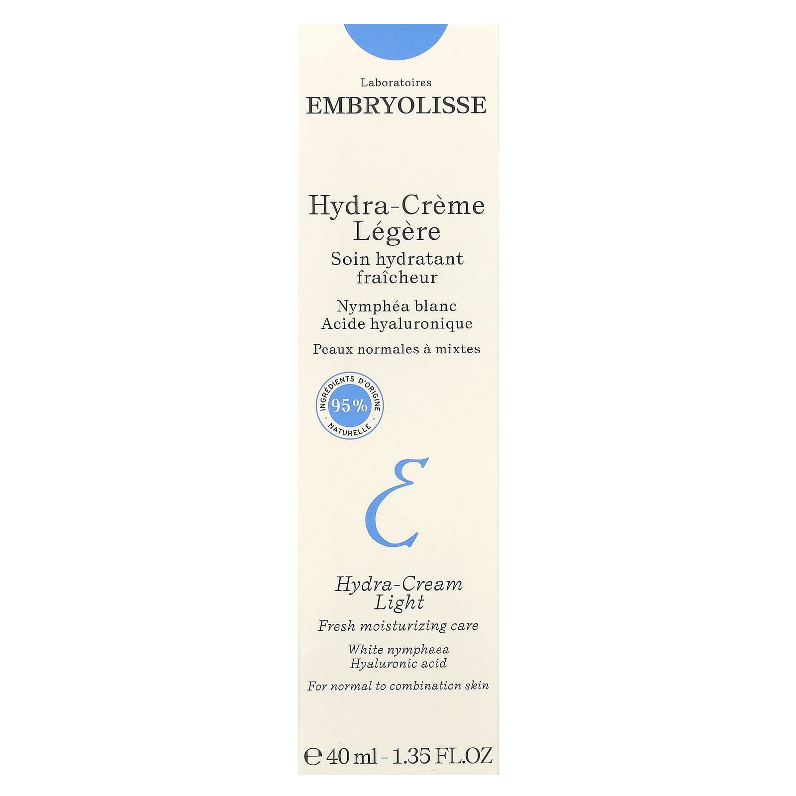 Embryolisse Hydra-Cream Light: Fresh Hydration for Normal to Combination Skin - Image 2