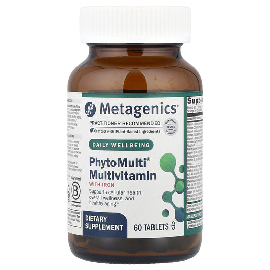 Metagenics, PhytoMulti® Multivitamin with Iron, 60 Tablets - Image 1