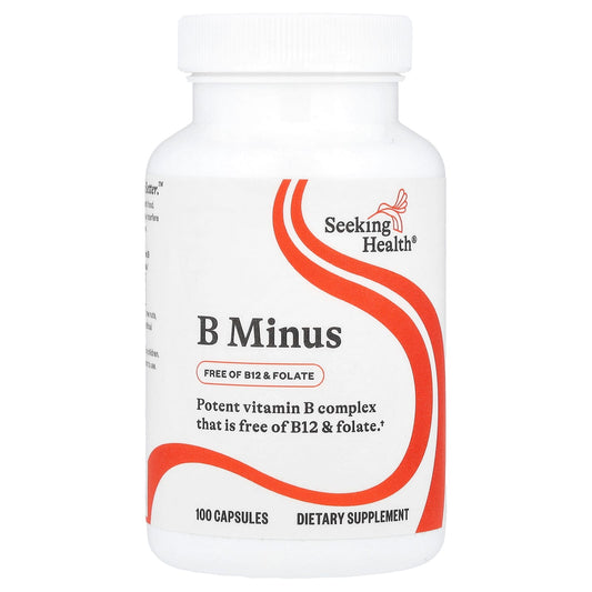 Seeking Health, B Minus, 100 Capsules - Image 1