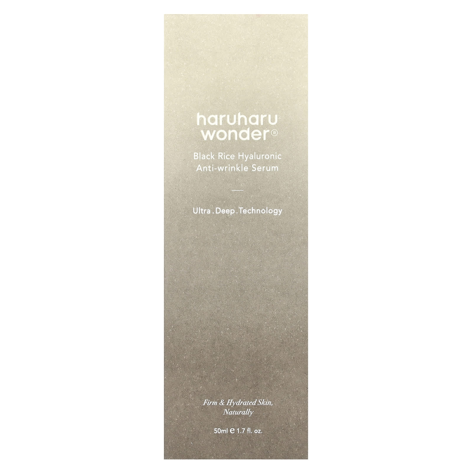 Haruharu Black Rice Hyaluronic Serum for Anti-Aging Wrinkles, 1.7 fl oz - Image 2