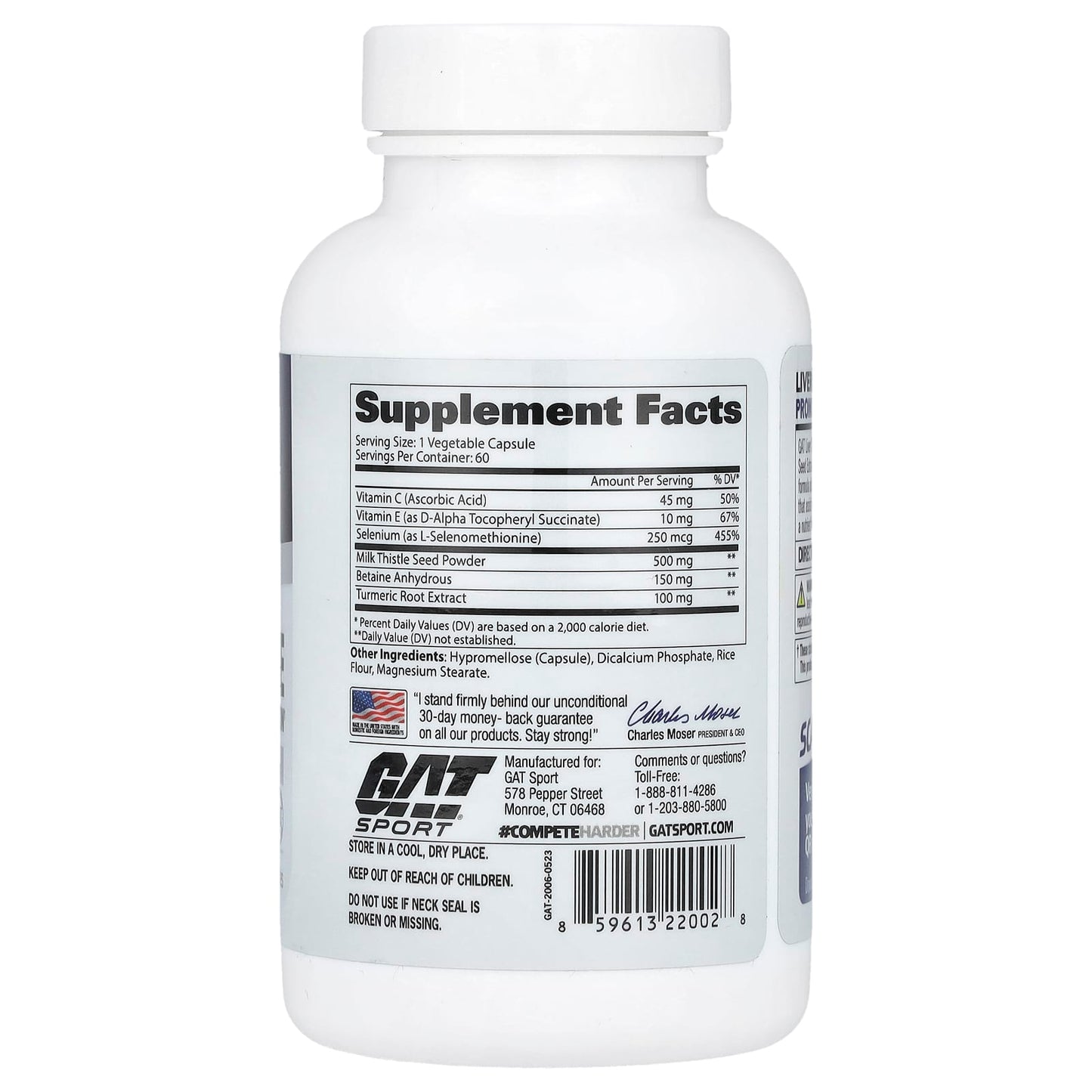 GAT, Liver Cleanse, 60 Veg Capsules