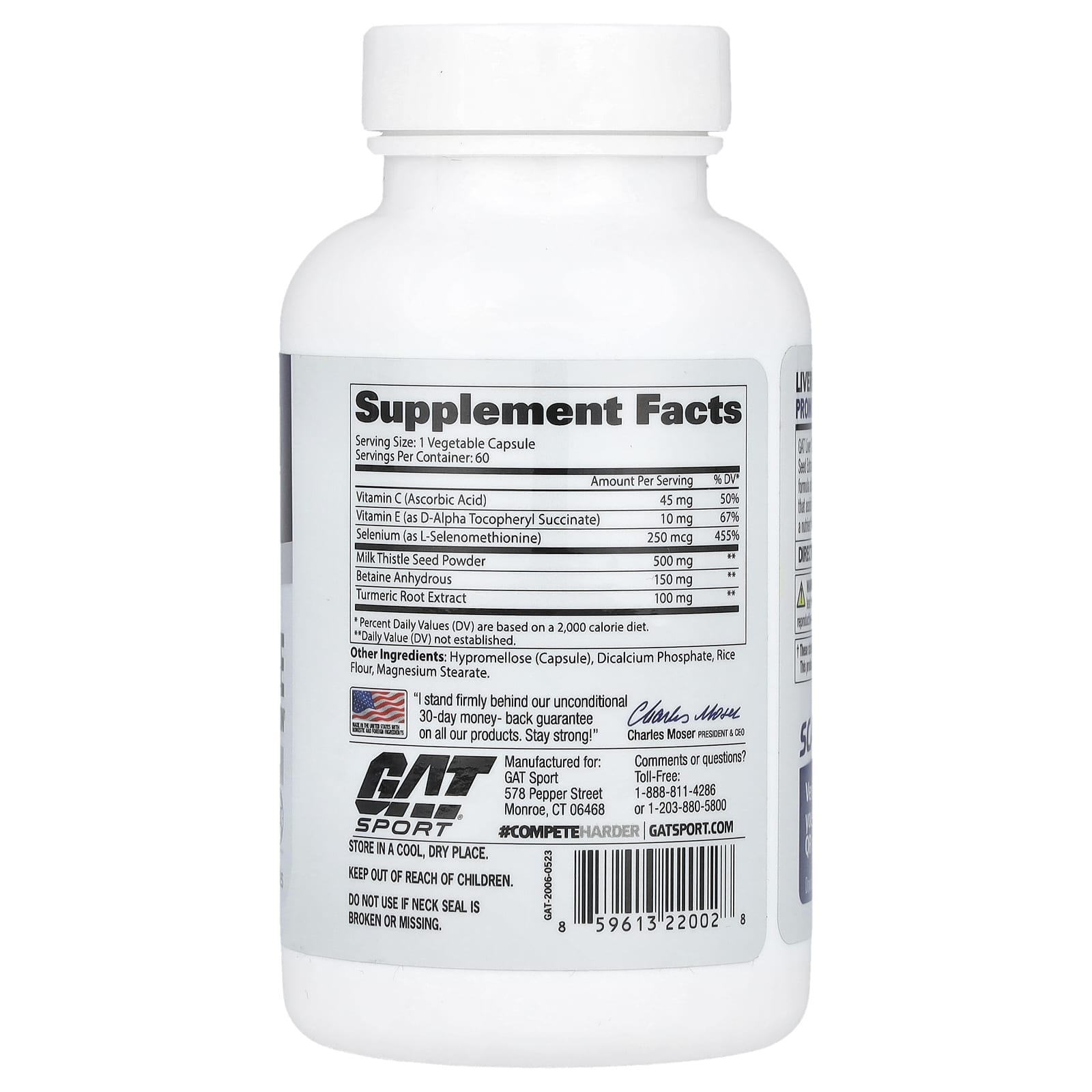 GAT, Liver Cleanse, 60 Veg Capsules