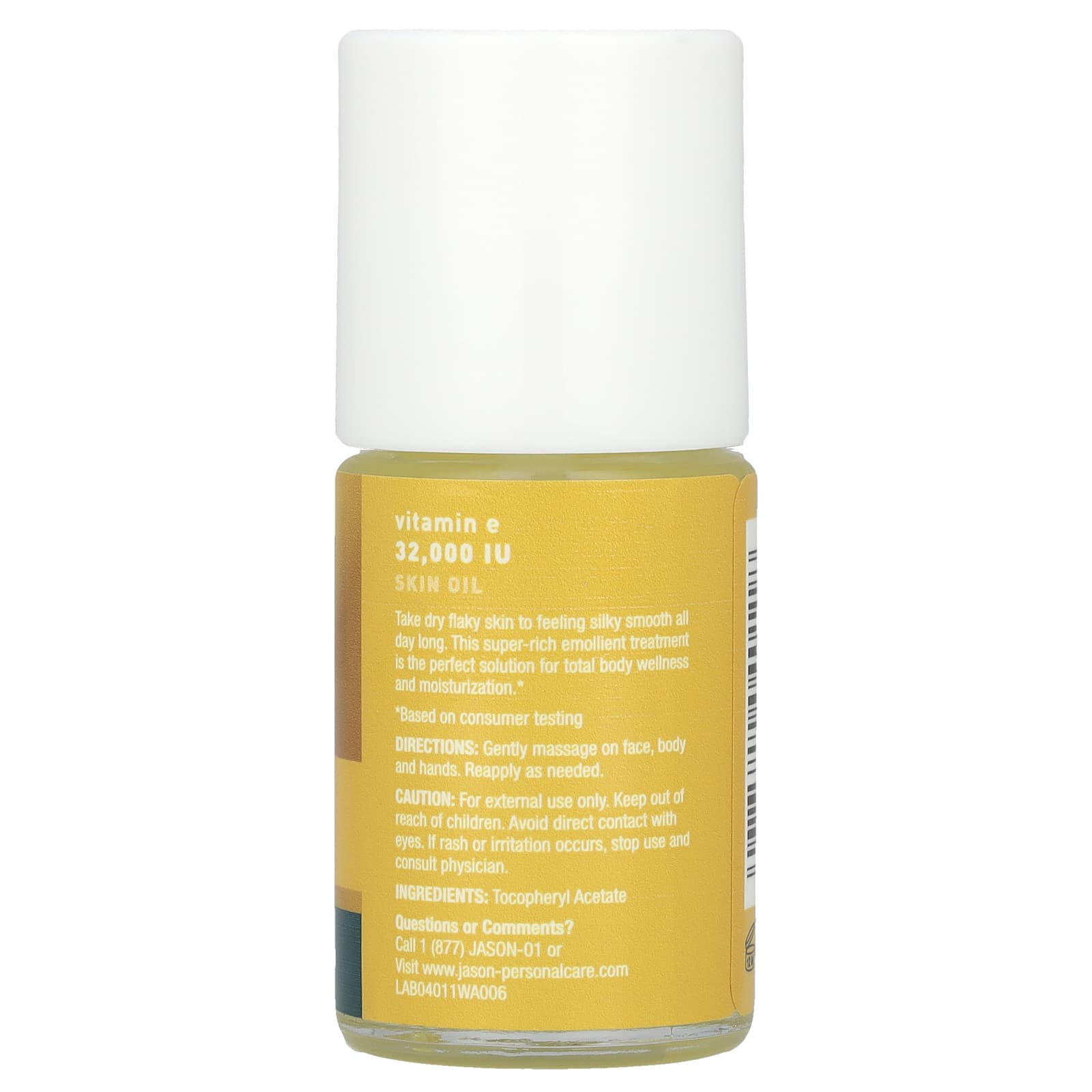 Vitamin E Skin Oil by Jason Natural - Nourish Dry Skin - Image 2