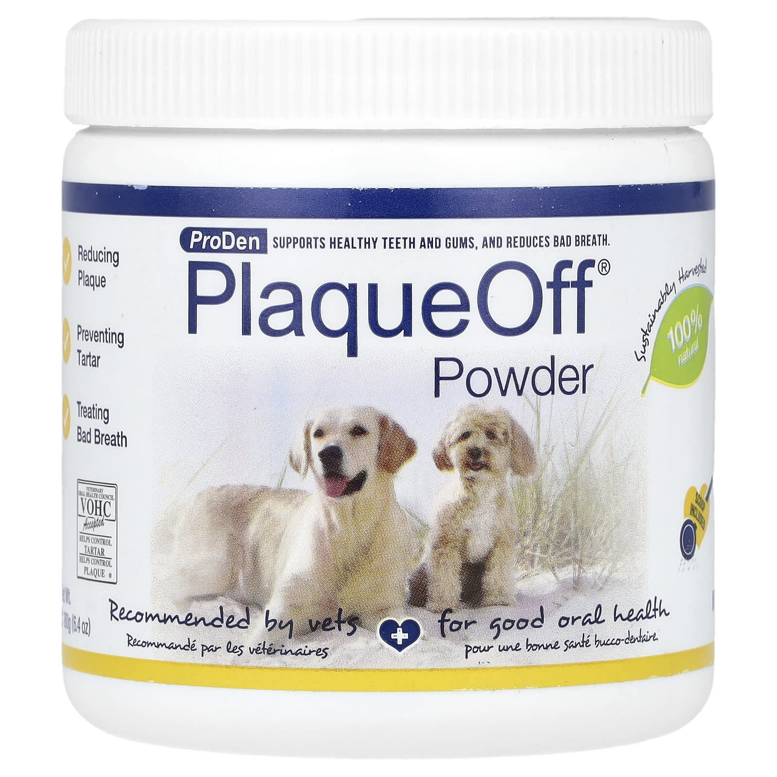 ProDen, PlaqueOff Powder, 6.4 oz (180 g) - Image 1