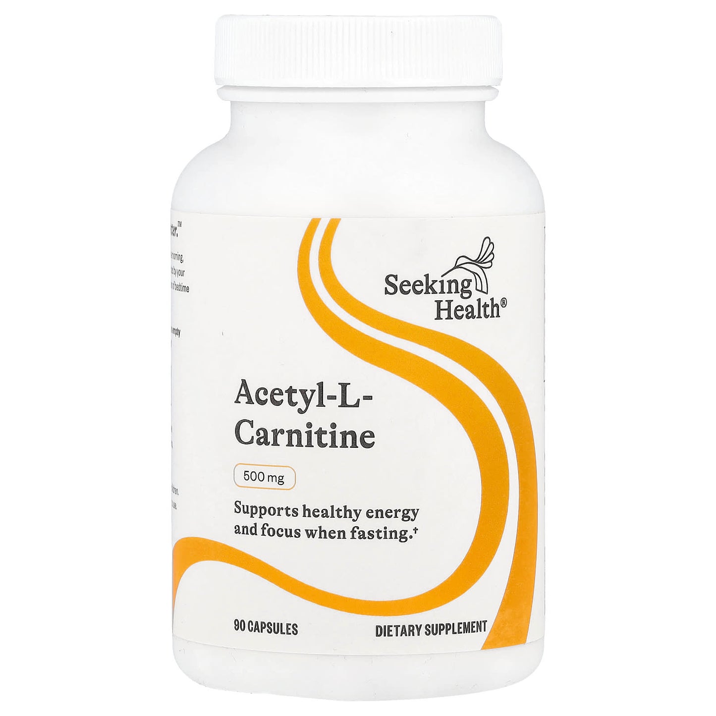 Seeking Health, Acetyl-L-Carnitine, 500 mg, 90 Capsules - Image 1